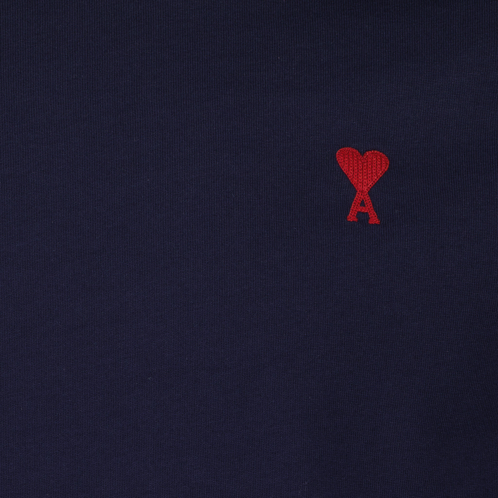 T-shirts Long Sleeve T-Shirt Ami PARIS Dark blue Unisex