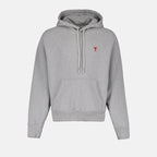 Sweatshirts Sweat à capuche Ami de Coeur Ami PARIS Gris Unisexe