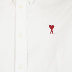 Shirts Heart Friend Shirt Ami PARIS White Unisex