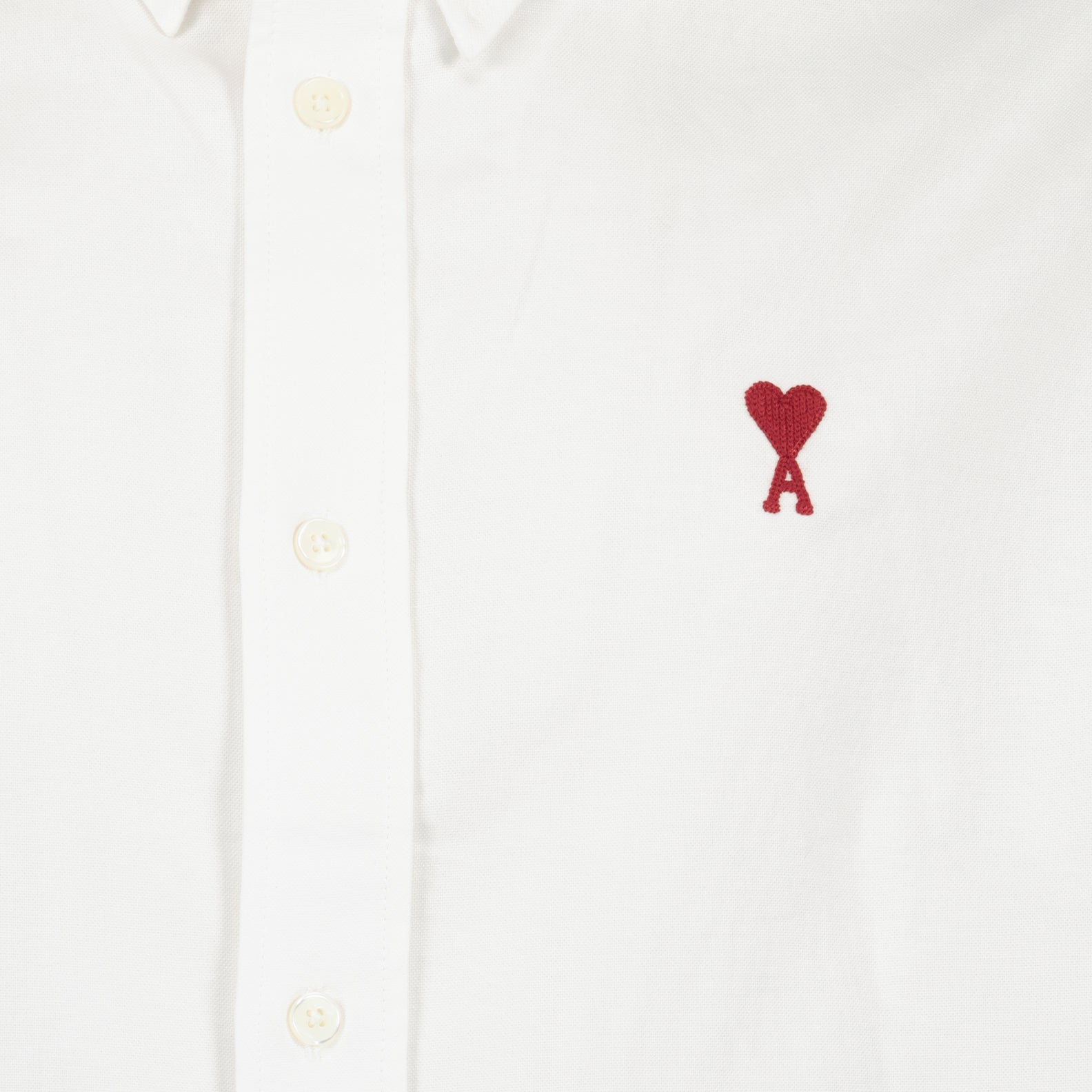 Shirts Heart Friend Shirt Ami PARIS White Unisex