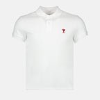 Polos Polo Ami de Coeur Ami PARIS Branco Unissex