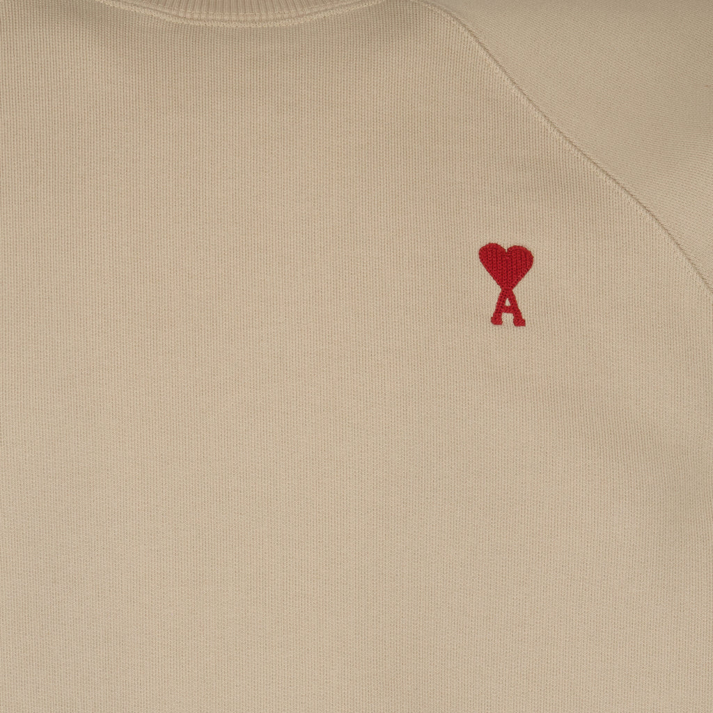 Sweatshirts Sweatshirt Ami de Coeur Ami PARIS Beige Unisexe
