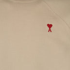 Sweatshirts Sweatshirt Ami de Coeur Ami PARIS Beige Unisexe