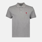 Polos Polo Ami de Coeur Ami PARIS Cinza Unissex