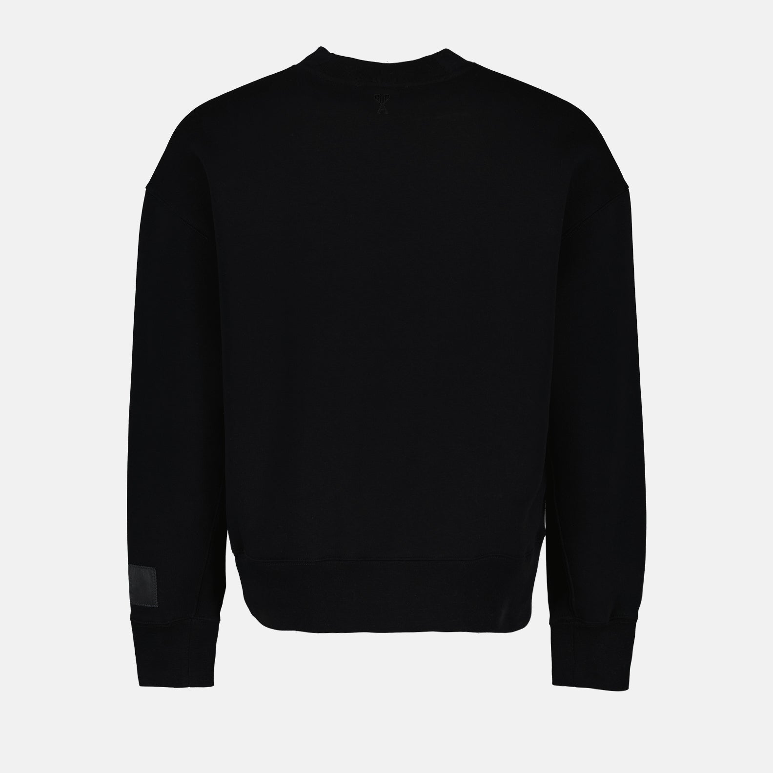 Sweatshirts Sweatshirt à étiquette logo Ami PARIS Noir Unisexe