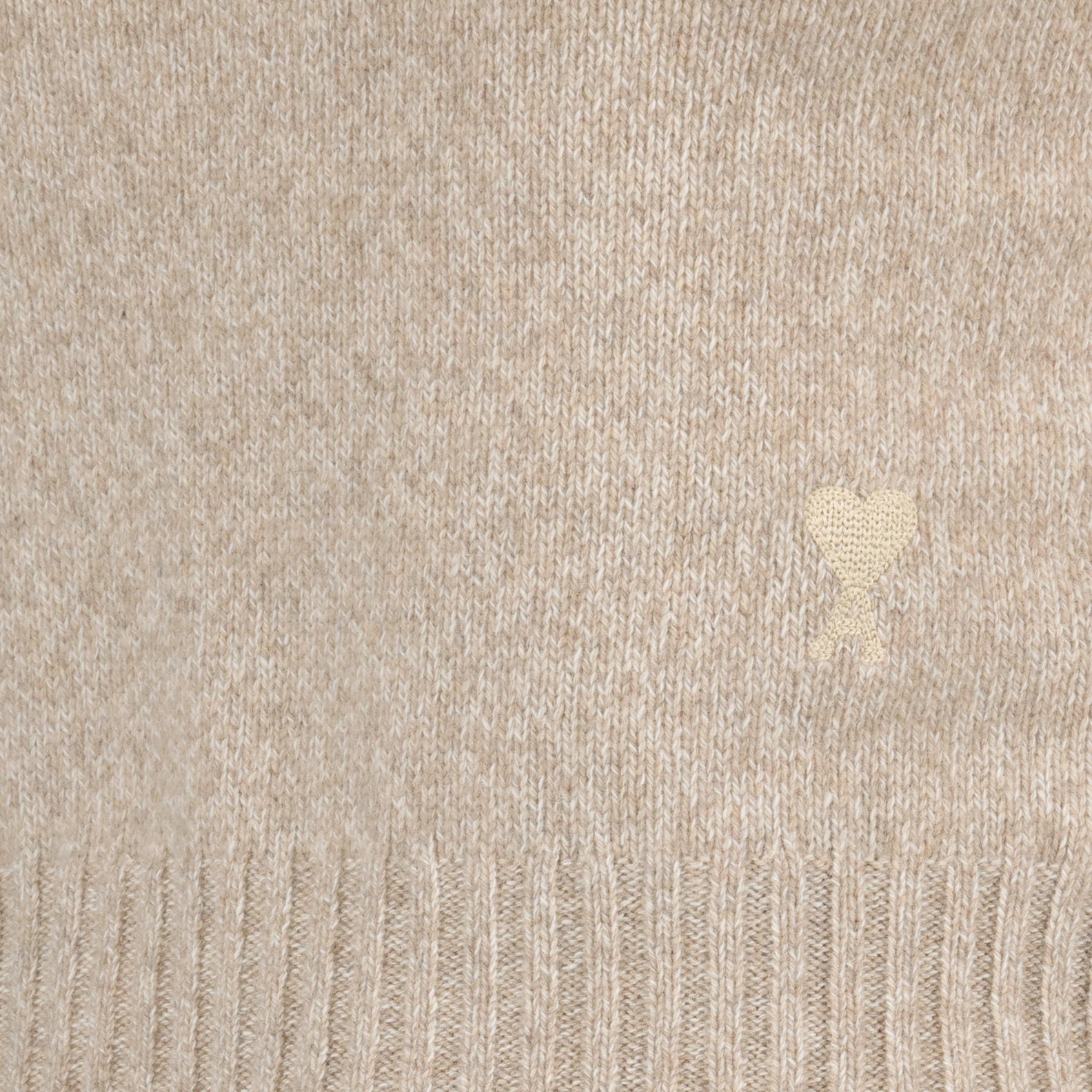 Prendas de punto Col roulé Ami de Coeur Ami PARIS Beige Femme