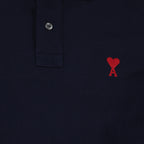 Polos Polo Ami de Coeur Ami PARIS Azul Unisexo