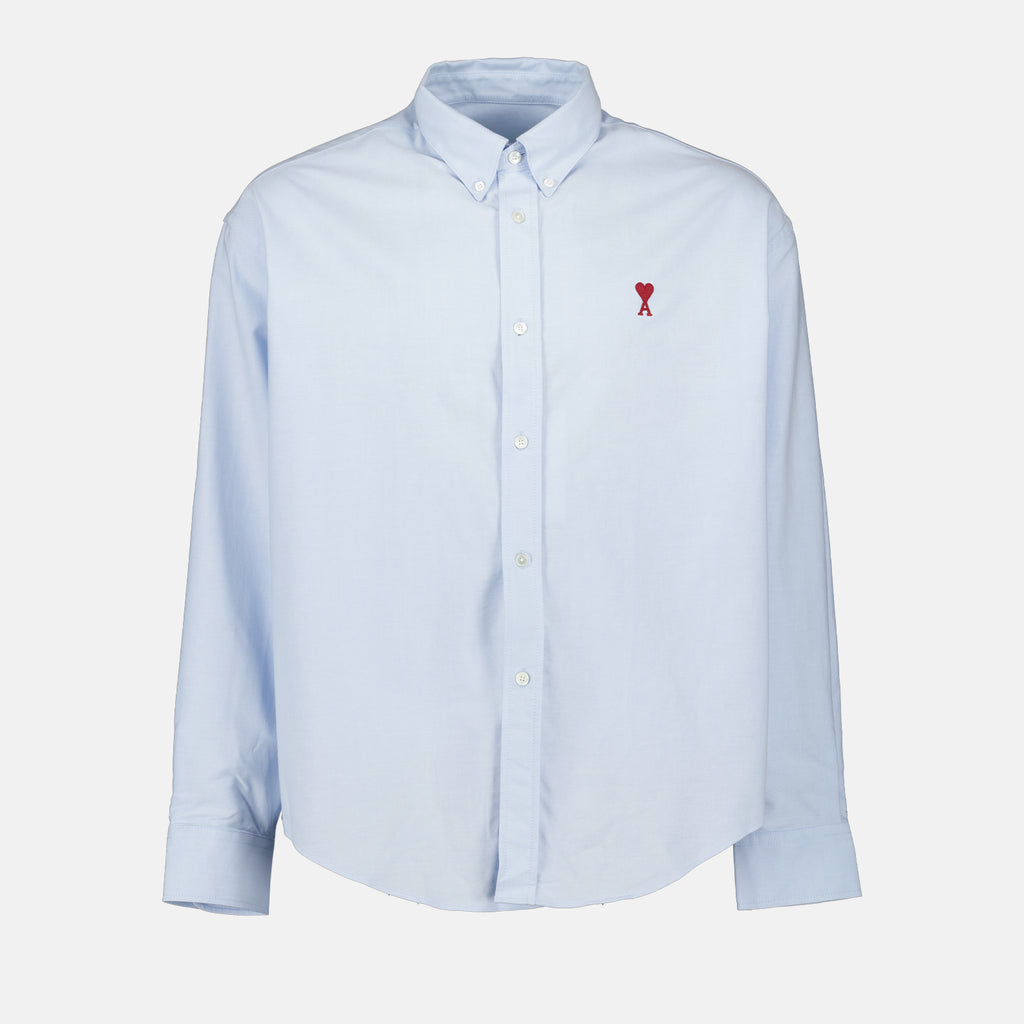 Shirts Heart Friend Shirt Ami PARIS Blue Unisex