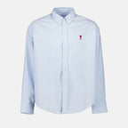 Shirts Heart Friend Shirt Ami PARIS Blue Unisex