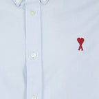 Shirts Heart Friend Shirt Ami PARIS Blue Unisex