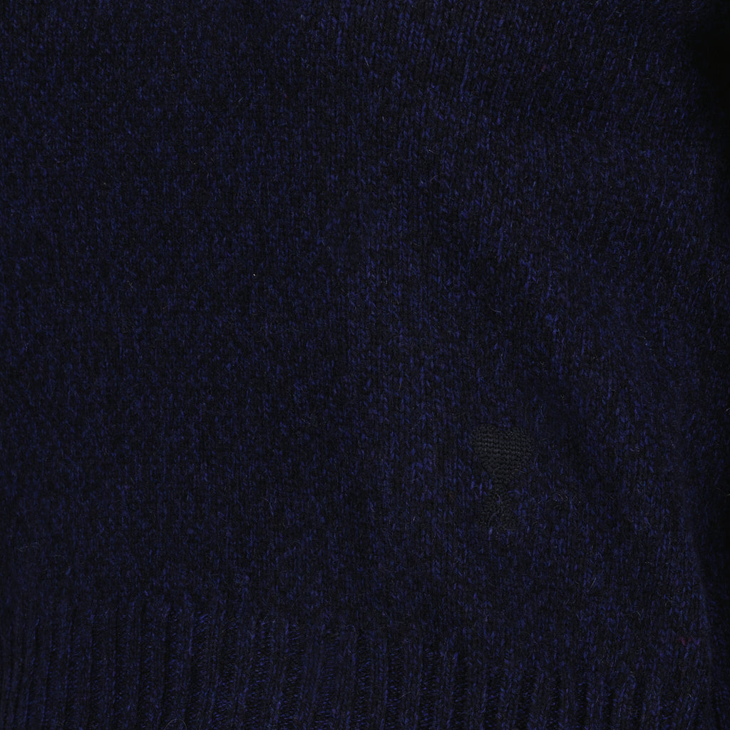 Maille Col roulé Ami de Coeur Ami PARIS Bleu foncé Femme