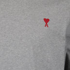 T-shirts T-shirt à manches longue Ami PARIS Gris Unisexe