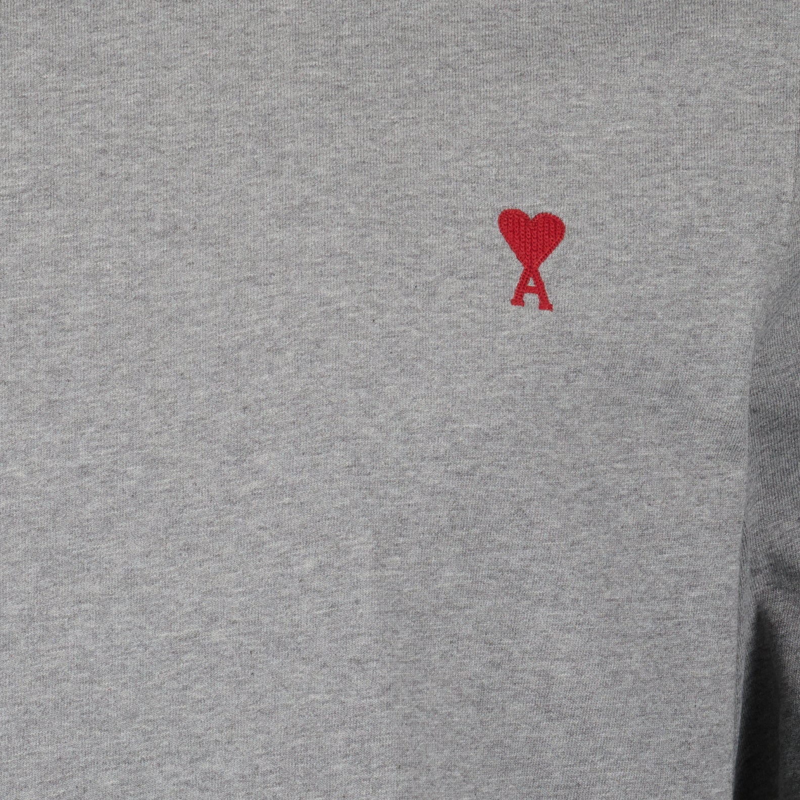 T-shirts T-shirt à manches longue Ami PARIS Gris Unisexe