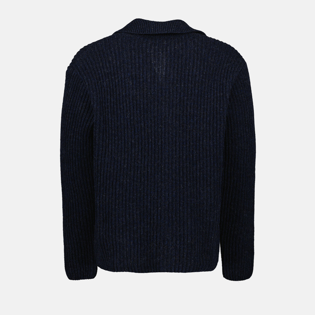 Malhas Cardigan en maille Ami PARIS Azul Homme