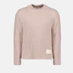 Knitwear Label sweater Ami PARIS Pink Man