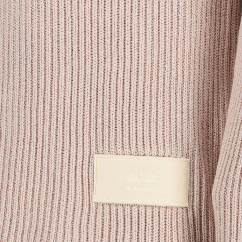 Knitwear Label sweater Ami PARIS Pink Man