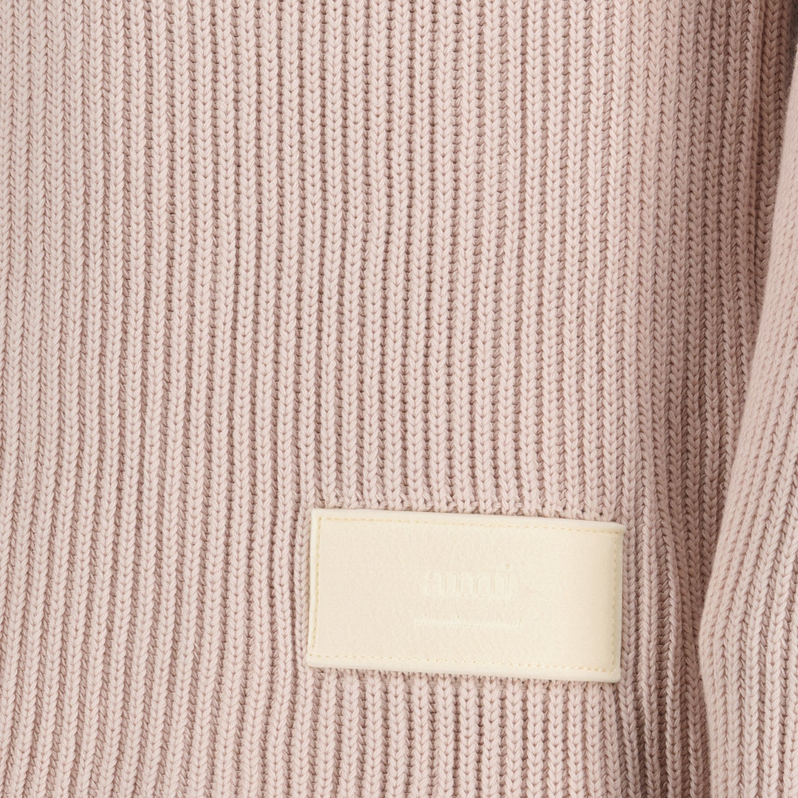 Knitwear Label sweater Ami PARIS Pink Man