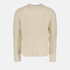 Maille Pull à étiquette Ami PARIS Beige Homme