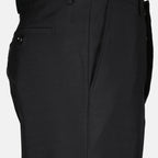 Hosen Faltenhosen Ami PARIS Schwarz Femme