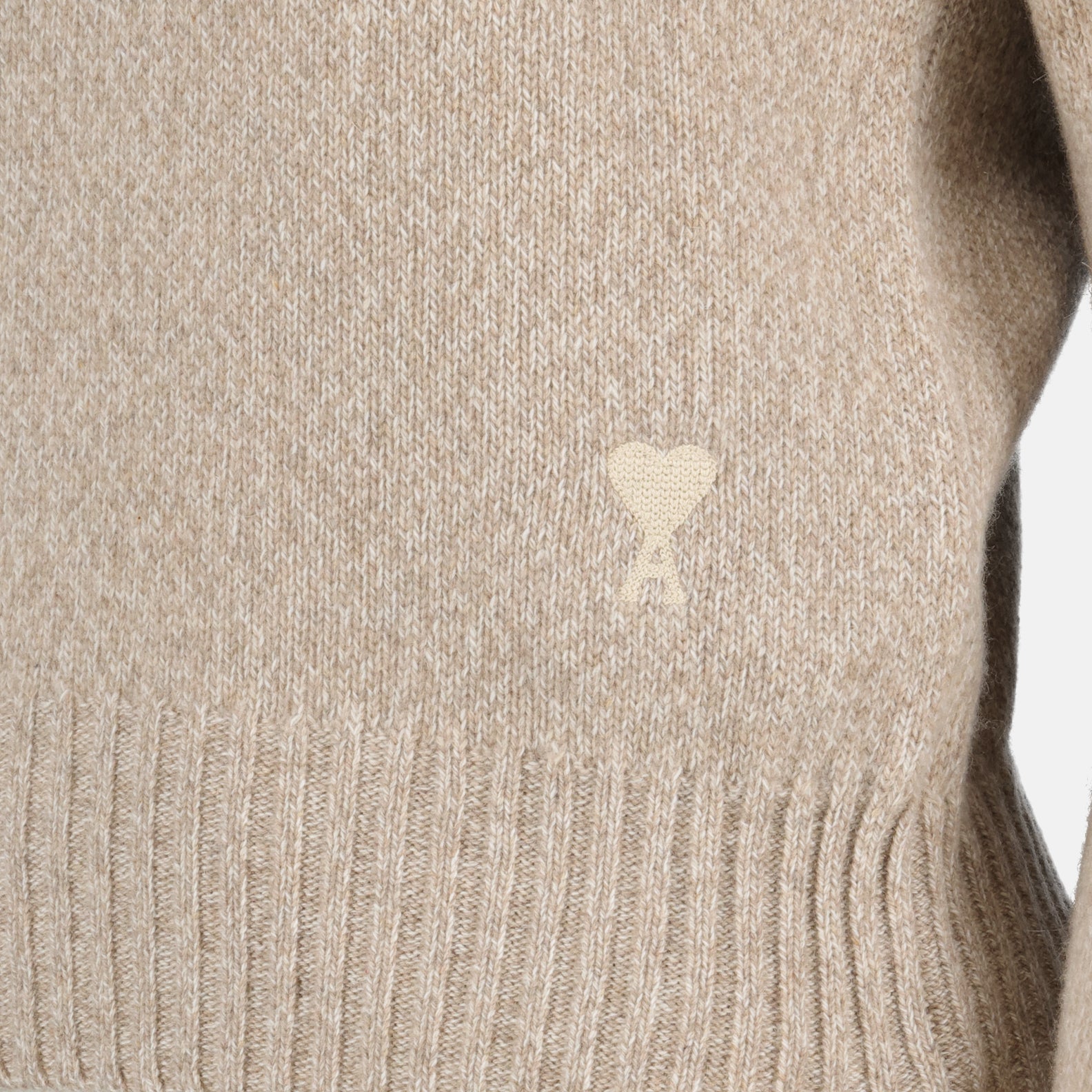 Maglieria Pull Ami de Coeur Ami PARIS Beige Femme