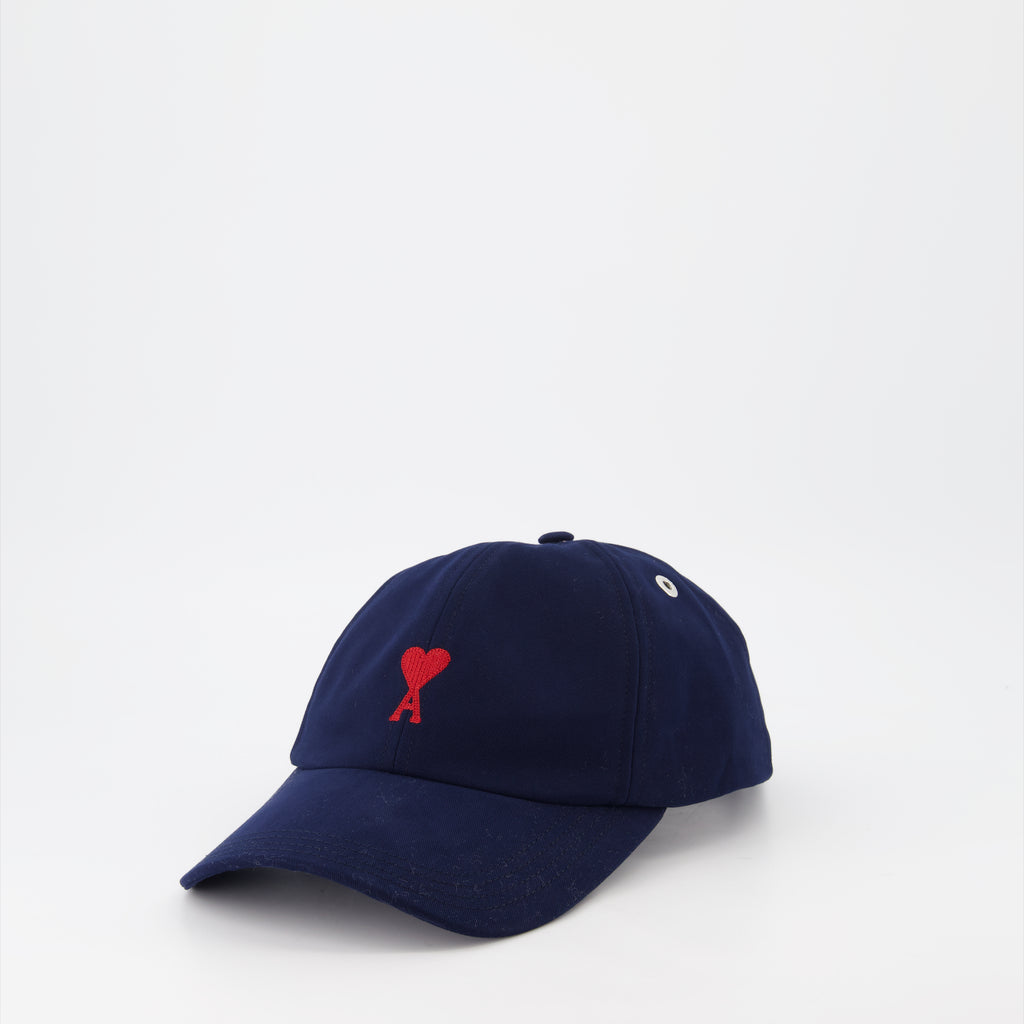 Chapeaux, casquettes et bonnets Casquette Ami de Coeur Ami PARIS Bleu Unisexe