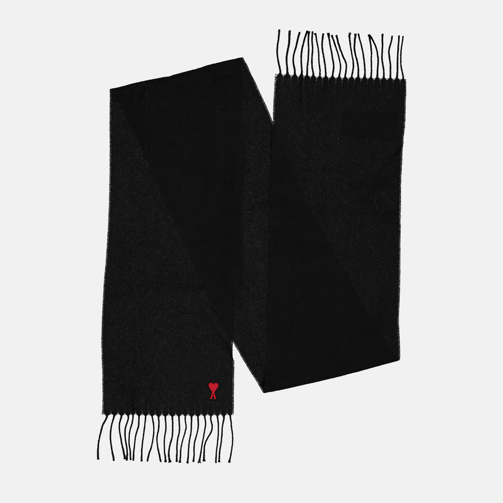 Schals und handschuhe Écharpe Ami de Coeur Ami PARIS Schwarz Unisex