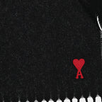 Schals und handschuhe Écharpe Ami de Coeur Ami PARIS Schwarz Unisex