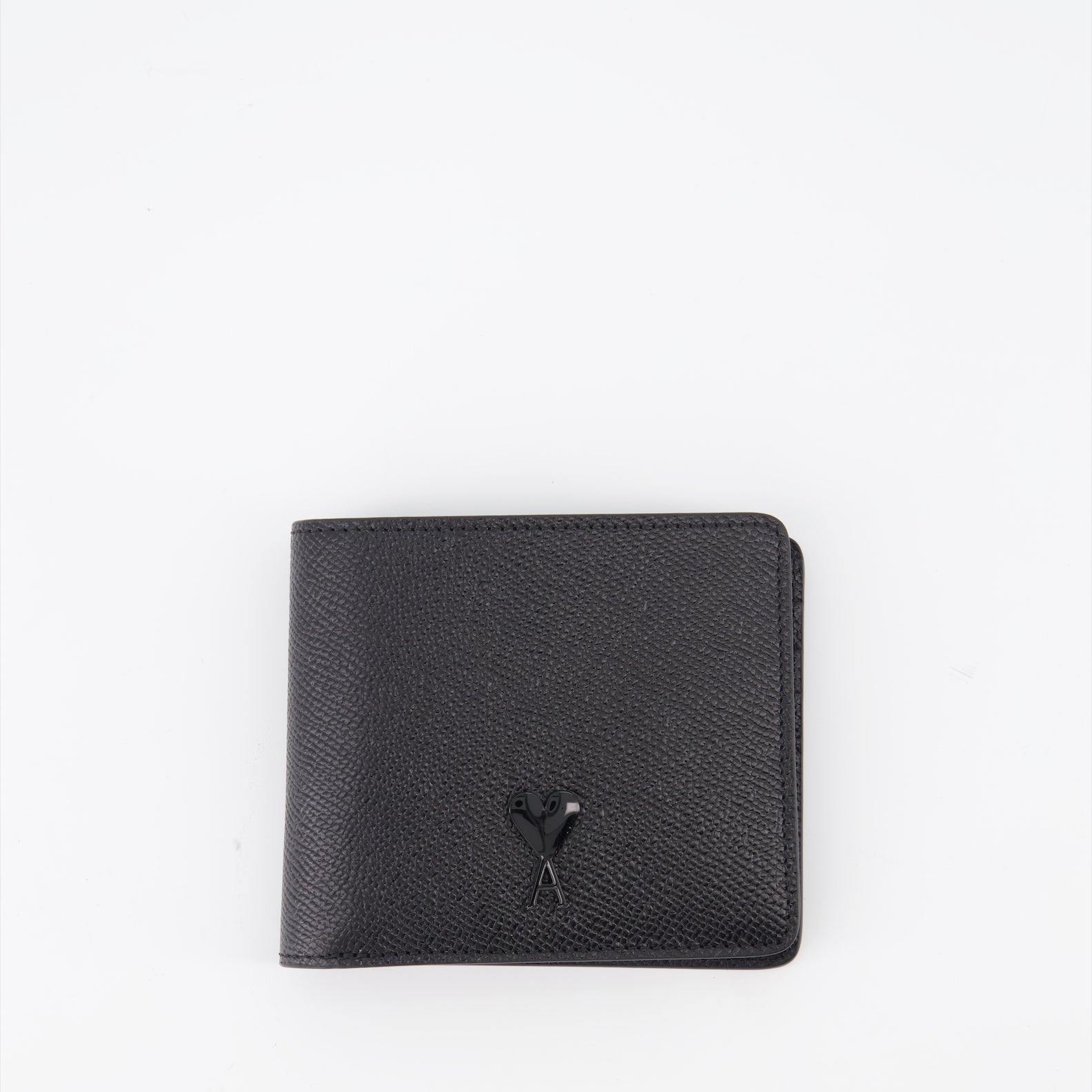 Small leather goods Friend of Heart Wallet Ami PARIS Black Man