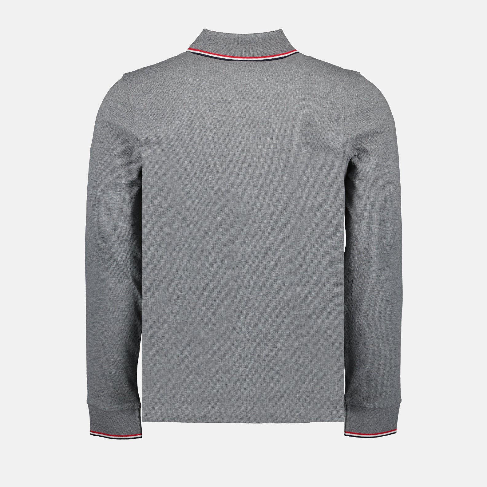 Polos Polo à manches longues Moncler Gris Homme