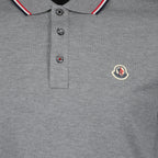 Polos Polo à manches longues Moncler Gris Homme