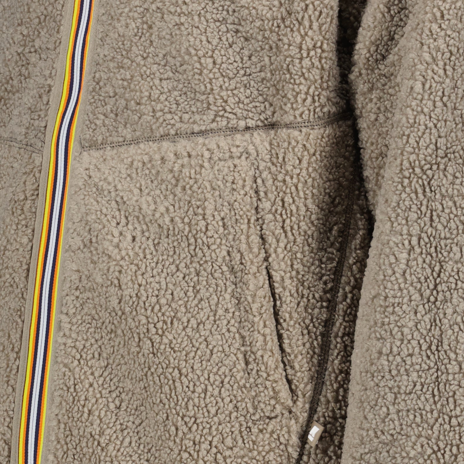 Vestes Veste Jacques Sherpa réversible K-Way Bleu Homme