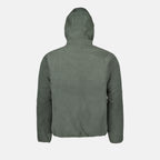 재킷 Veste Jacques Sherpa réversible K-Way 녹색 Homme