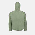 재킷 Veste Jacques Sherpa réversible K-Way 녹색 Homme