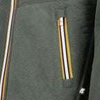 재킷 Veste Jacques Sherpa réversible K-Way 녹색 Homme