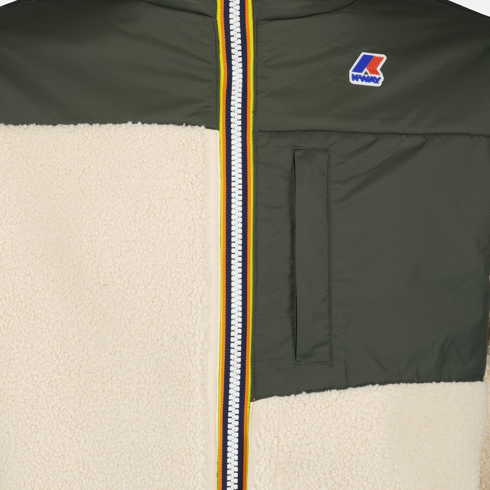 Coats Le Vrai 3.0 quilted jacket K-Way Green Unisex