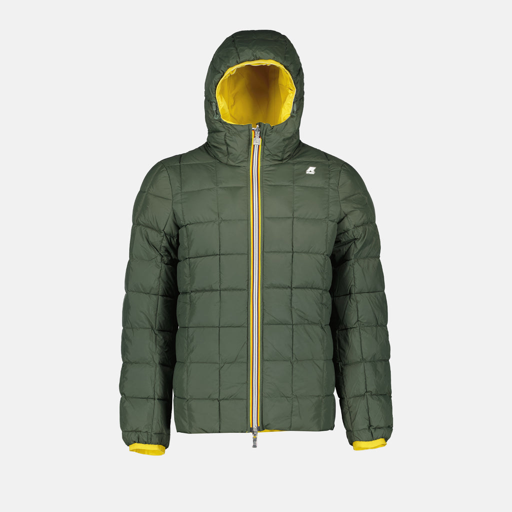 Giacche Giacca Jack Reversibile K-Way Giallo Homme