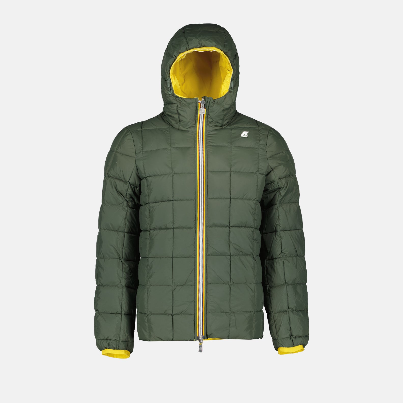 Giacche Giacca Jack Reversibile K-Way Giallo Homme