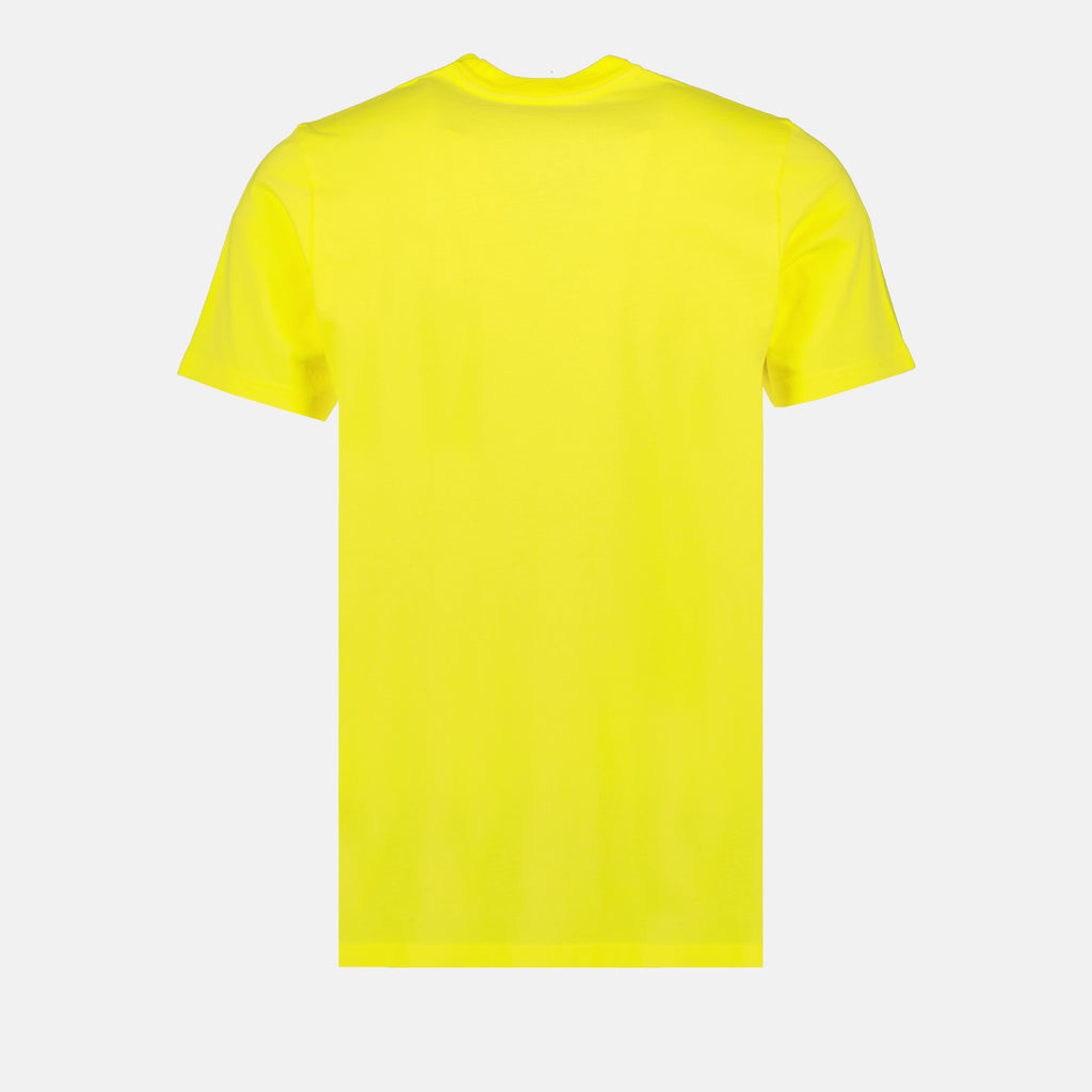 T-shirt T-shirt à logo coeur Moncler Giallo Homme