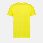 T-shirt T-shirt à logo coeur Moncler Giallo Homme