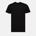 T-shirt T-shirt à logo coeur Moncler Nero Homme