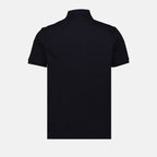 Polos Polo à logo en cuir Moncler Azul Homme