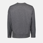Sweatshirts Logo sweatshirt Moncler Gray Man