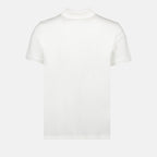 Polo shirts Leather logo polo shirt Moncler White Man