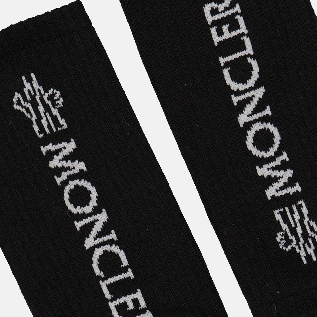 언더웨어 및 홈웨어 Chaussettes à logo Moncler 검은색 남여공용