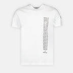 T-shirts T-shirt à logo Moncler Blanc Homme