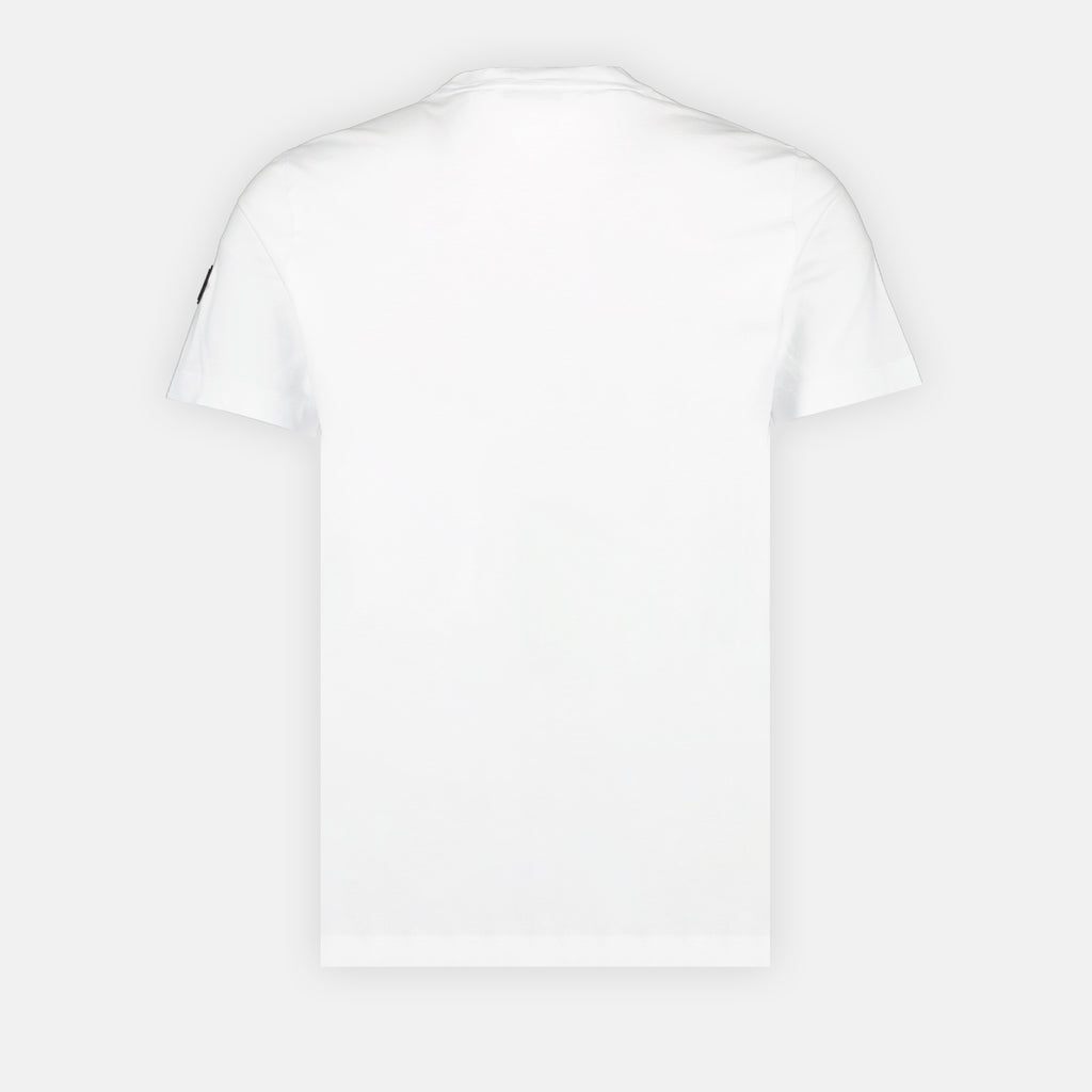 T-shirts T-shirt à logo Moncler Blanc Homme