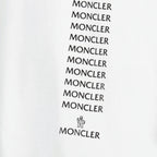 T-shirts T-shirt à logo Moncler Blanc Homme