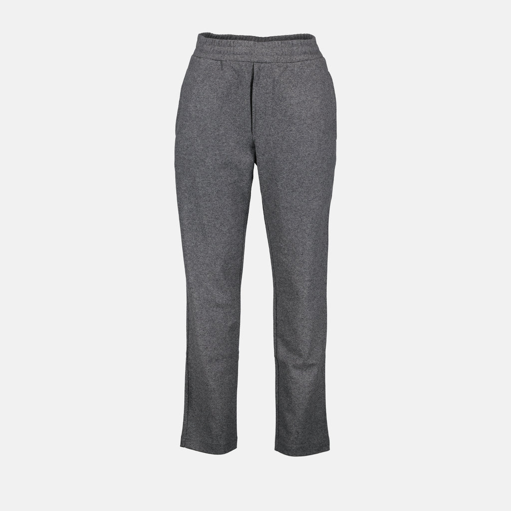 Pants Wool jogging pants Moncler Gray Man