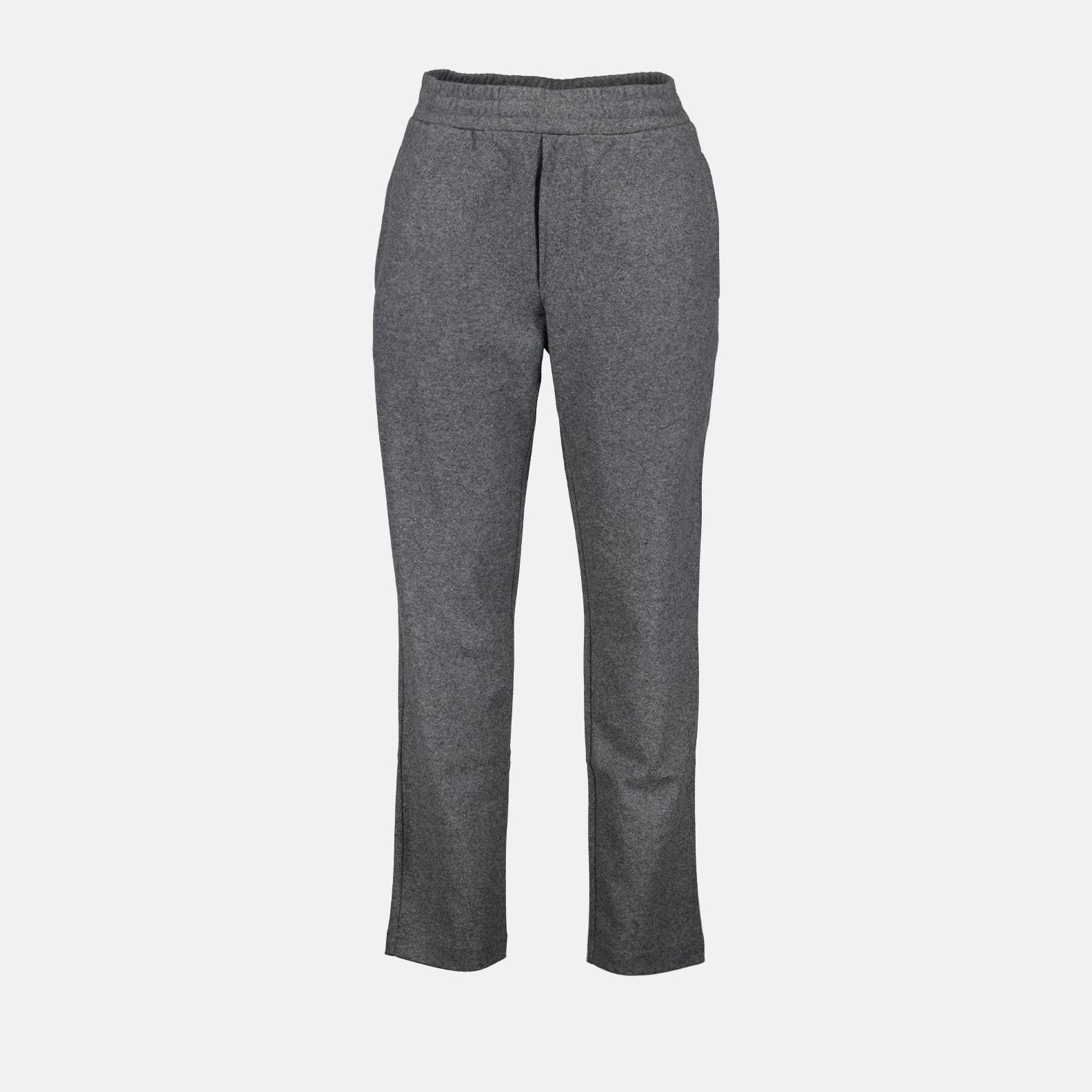 Wool jogging pants