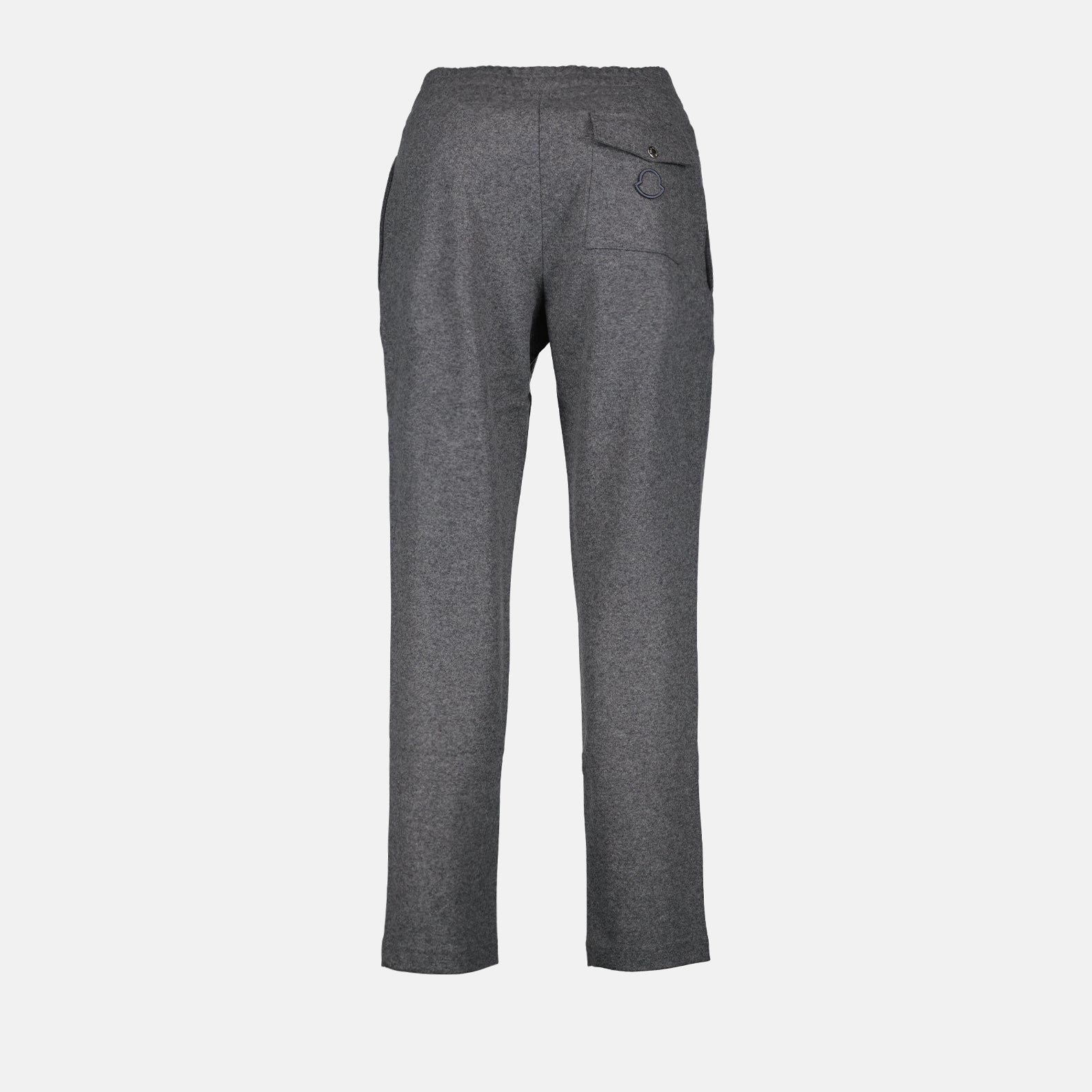 Pants Wool jogging pants Moncler Gray Man